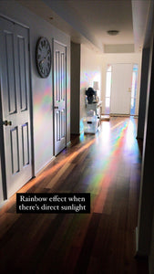 3D Rainbow Window Film [Static Cling, no glue]