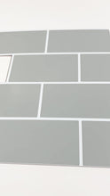Load and play video in Gallery viewer, [Premium] Stylish Grey Big Brick Subway Tile *75pcs left
