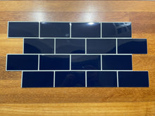 Load image into Gallery viewer, navy blue self-adhesive tiles by stick on luxury
