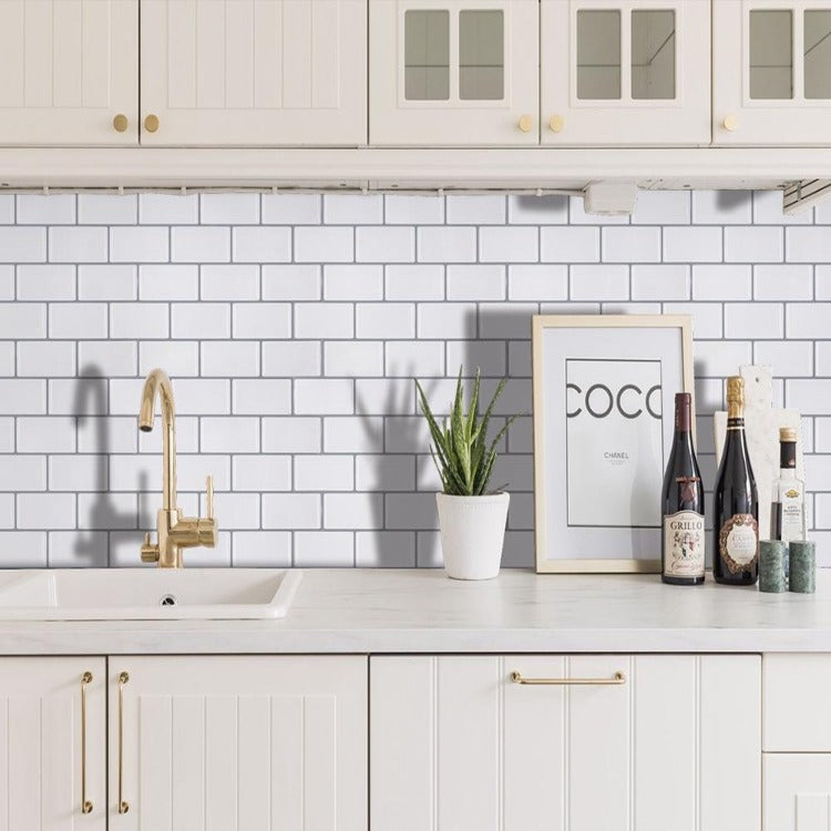 subway tile peel and stick