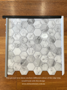 Marble Hexagon Tile (30.5cm x 30.5cm)