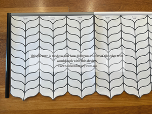peel and stick tile edge trim in different colours