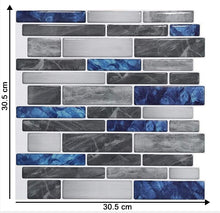 Load image into Gallery viewer, Sapphire Grey Mosaic Tile (30.5cm x 30.5cm)
