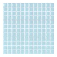 Load image into Gallery viewer, 25.4cm x 25.4cm icy blue square stick on tile
