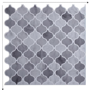 Shades of Grey Lantern Tile (30.5cm x 30.5cm)