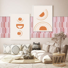 Load image into Gallery viewer, pink ice cream peel and stick tile 3D backdrop in australia
