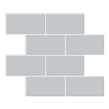 Load image into Gallery viewer, [Premium] Stylish Grey Big Brick Subway Tile *75pcs left
