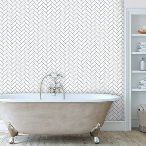best quality stick on herringbone tile as feature wall, commercial or photo backdrop in australia