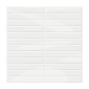 [Premium] White on White Kitkat Tile (30.5cm x 30.5cm)